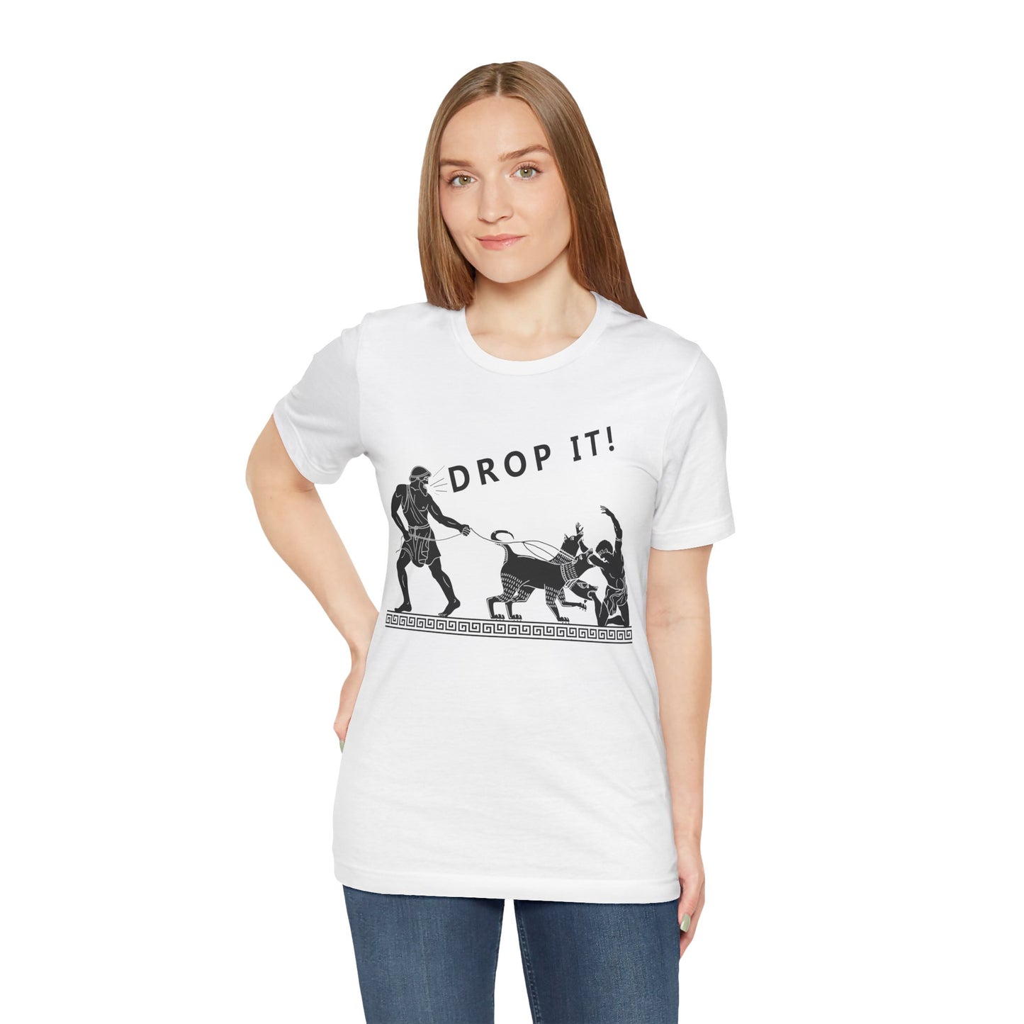 DROP IT! Hades and Cerberus T-Shirt