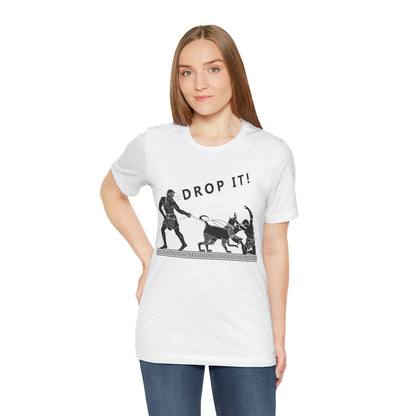 DROP IT! Hades and Cerberus T-Shirt