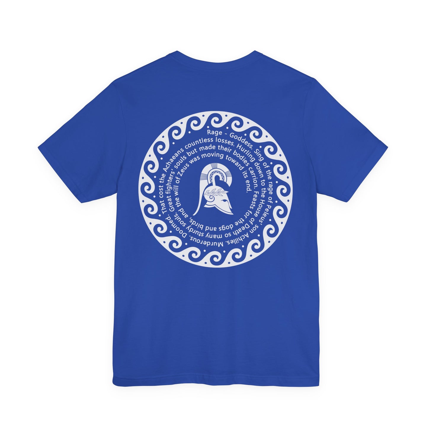 The Iliad - Double Sided T-Shirt