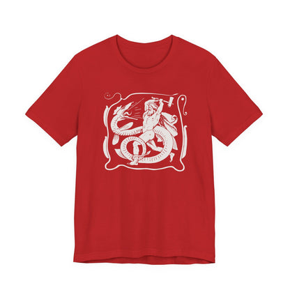 Red / S Thor vs Jormungandr Ragnarok T-Shirt