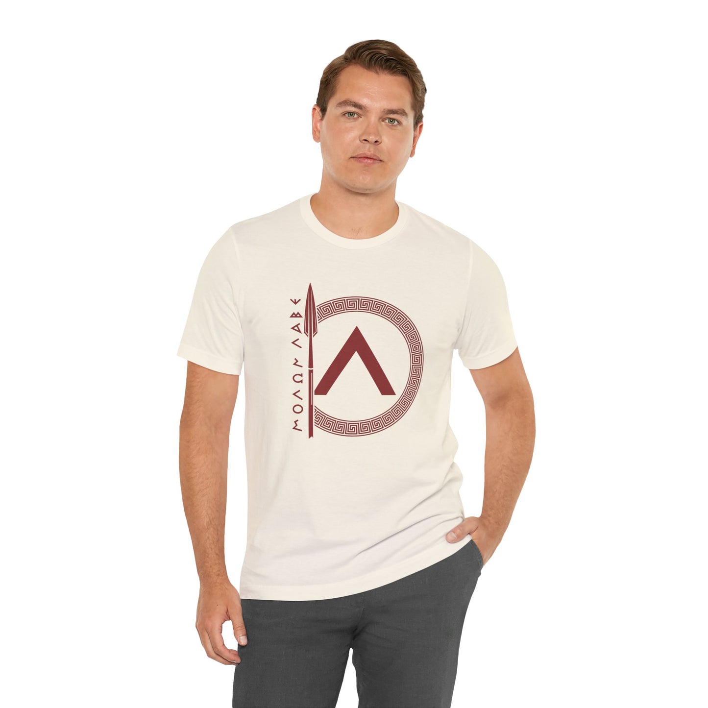 ΜΟΛΩΝ ΛΑΒΕ Spartan Shield T-Shirt