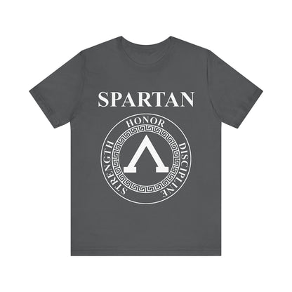 Spartan Warrior Virtues of Sparta Lambda T-shirt