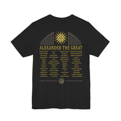 Alexander the Great Campaigns T-Shirt