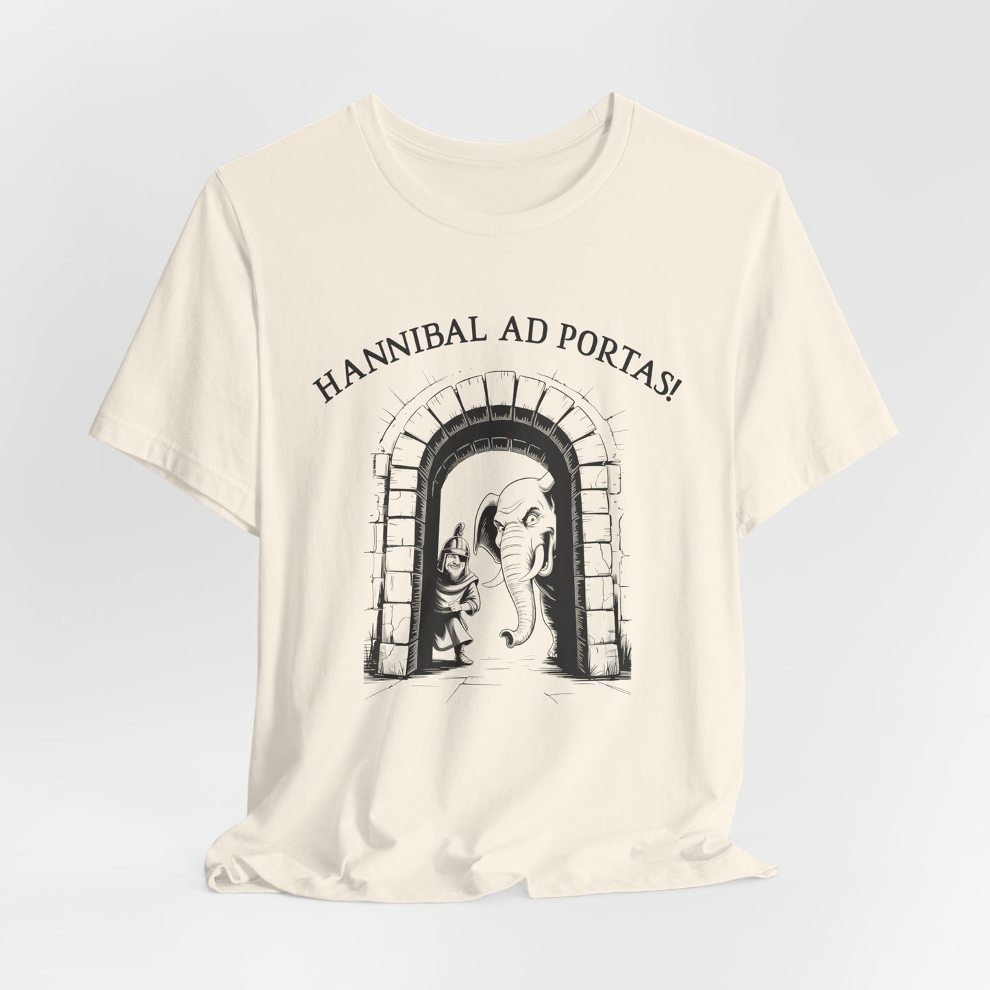 Hannibal Ad Portas! Roman Propaganda Cartoon T-Shirt