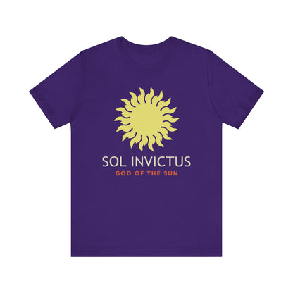 Sol Invictus - God of the Sun - Ancient Roman God Sun T-Shirt