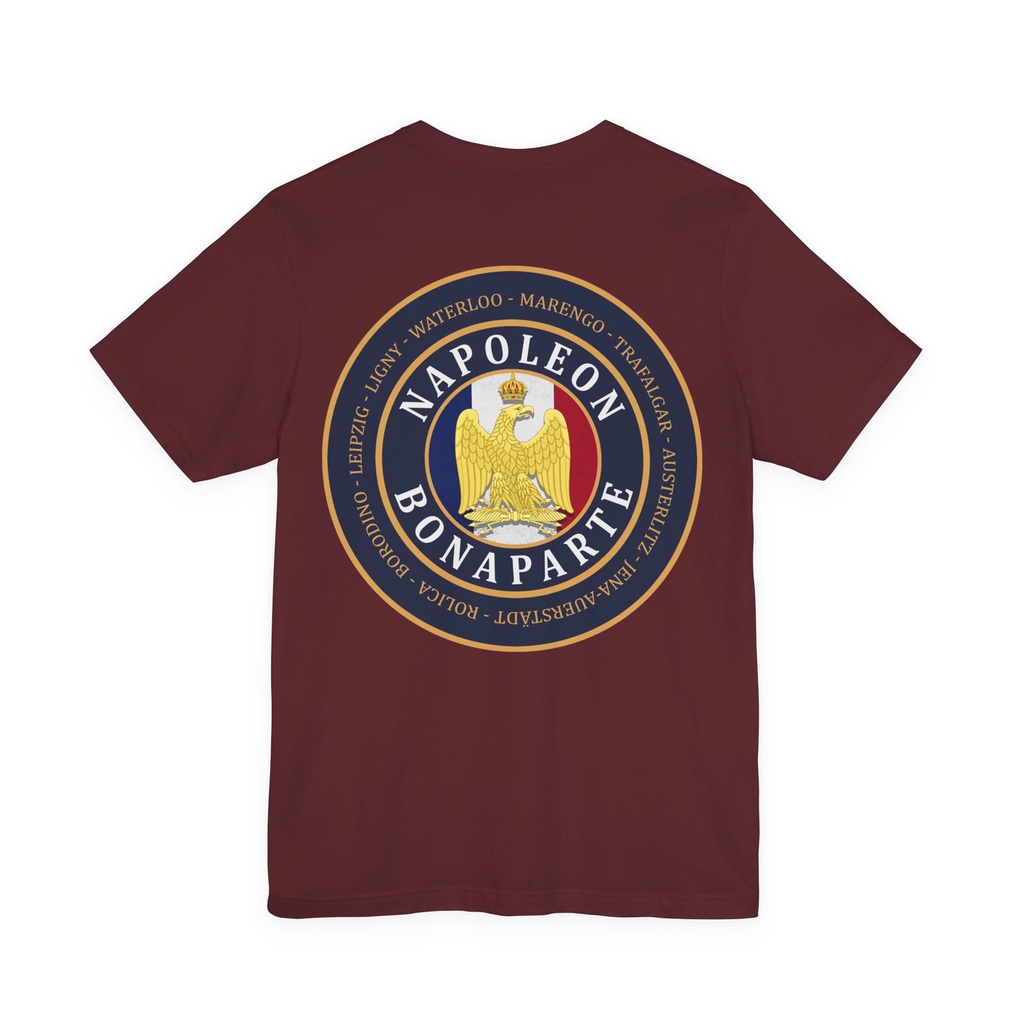 Napoleon Bonaparte Battles - Double Sided T-Shirt