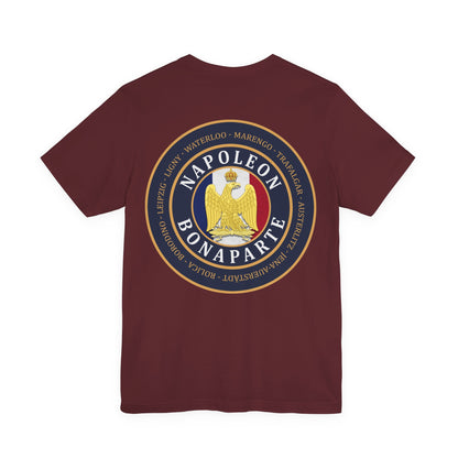Napoleon Bonaparte Battles - Double Sided T-Shirt