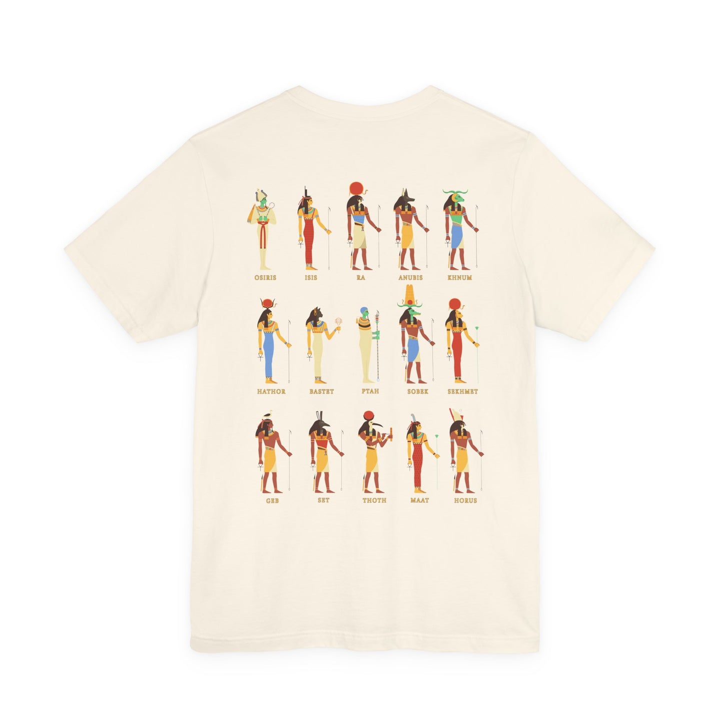 Egyptian Gods Double Sided T-Shirt