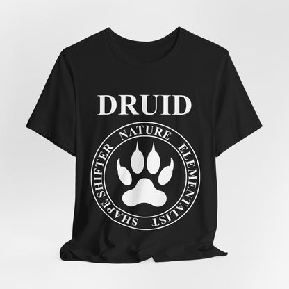 Druid Fantasy RPG Class Shapeshifter Mark of the Wild T-Shirt