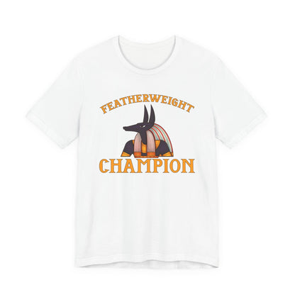 White / S Featherweight Champion T-Shirt