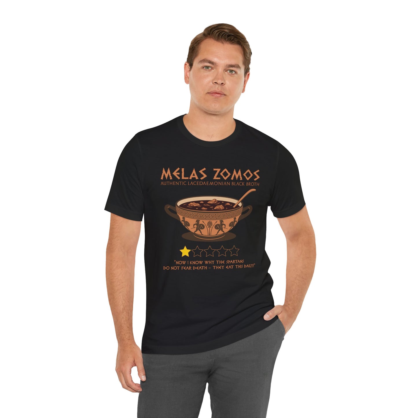 Spartan Melas Zomos 1 Star Review T-Shirt