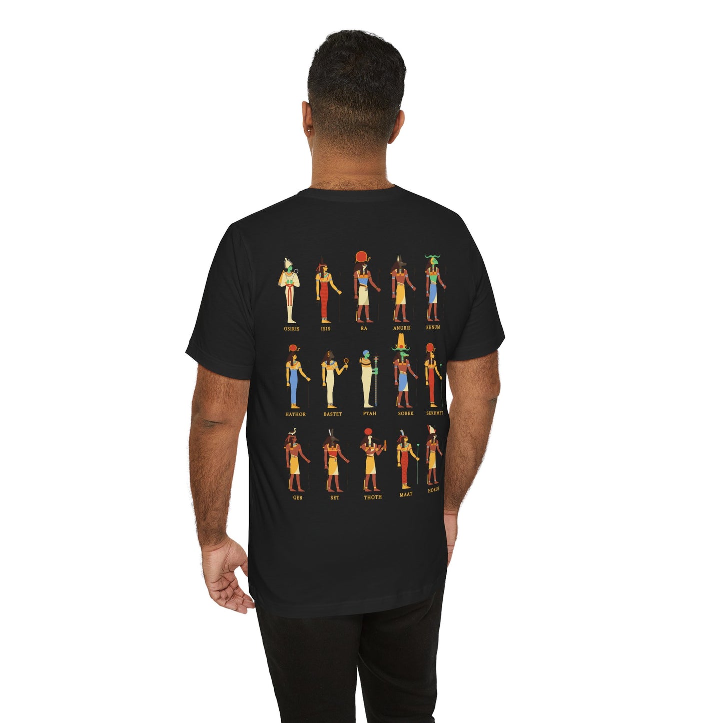 Egyptian Gods Double Sided T-Shirt