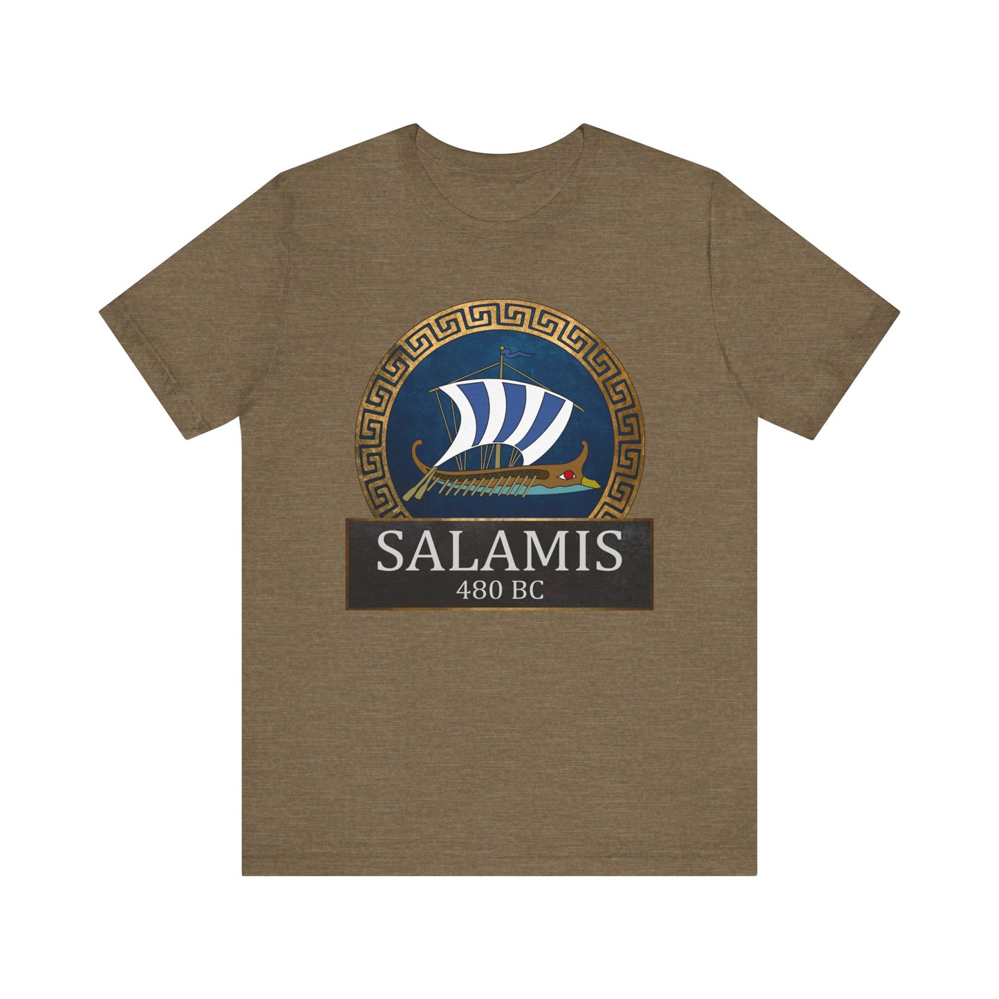 The Battle of Salamis 480 BC - Ancient Greece History T-shirt