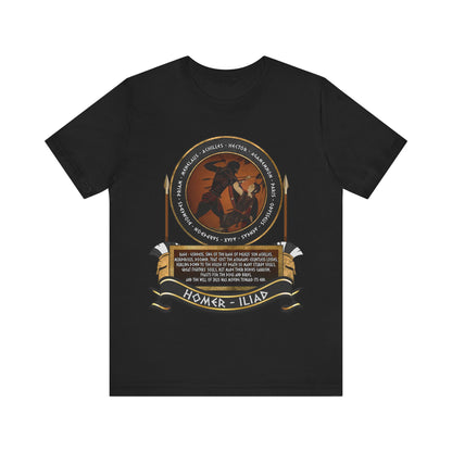 Achilles and the Heroes of the Trojan War - Homer's Iliad T-Shirt