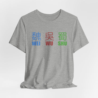Three Kingdoms Wei Wu Shu T-Shirt