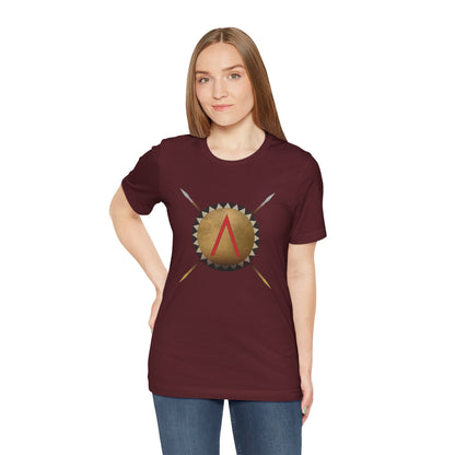 Spartan Hoplite Shield T-Shirt
