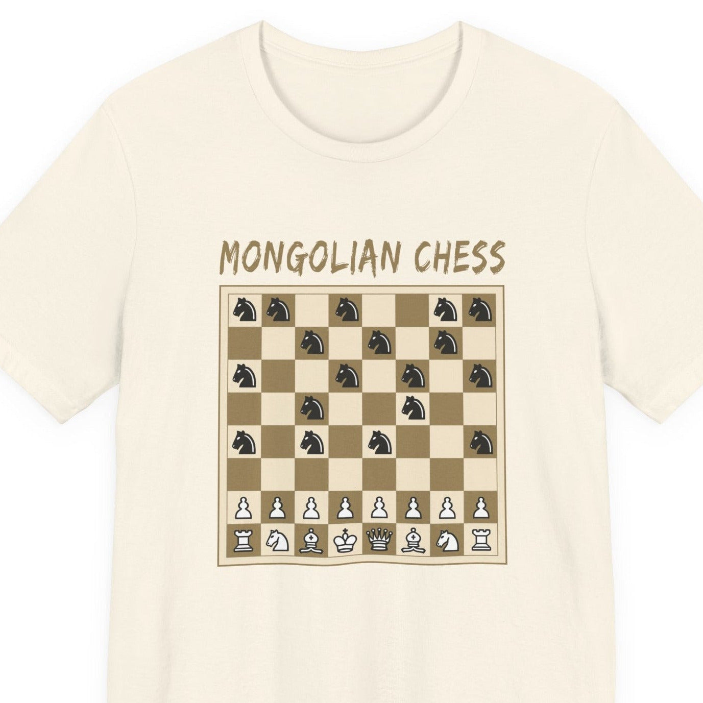 Mongolian Chess - Funny Mongols T-Shirt