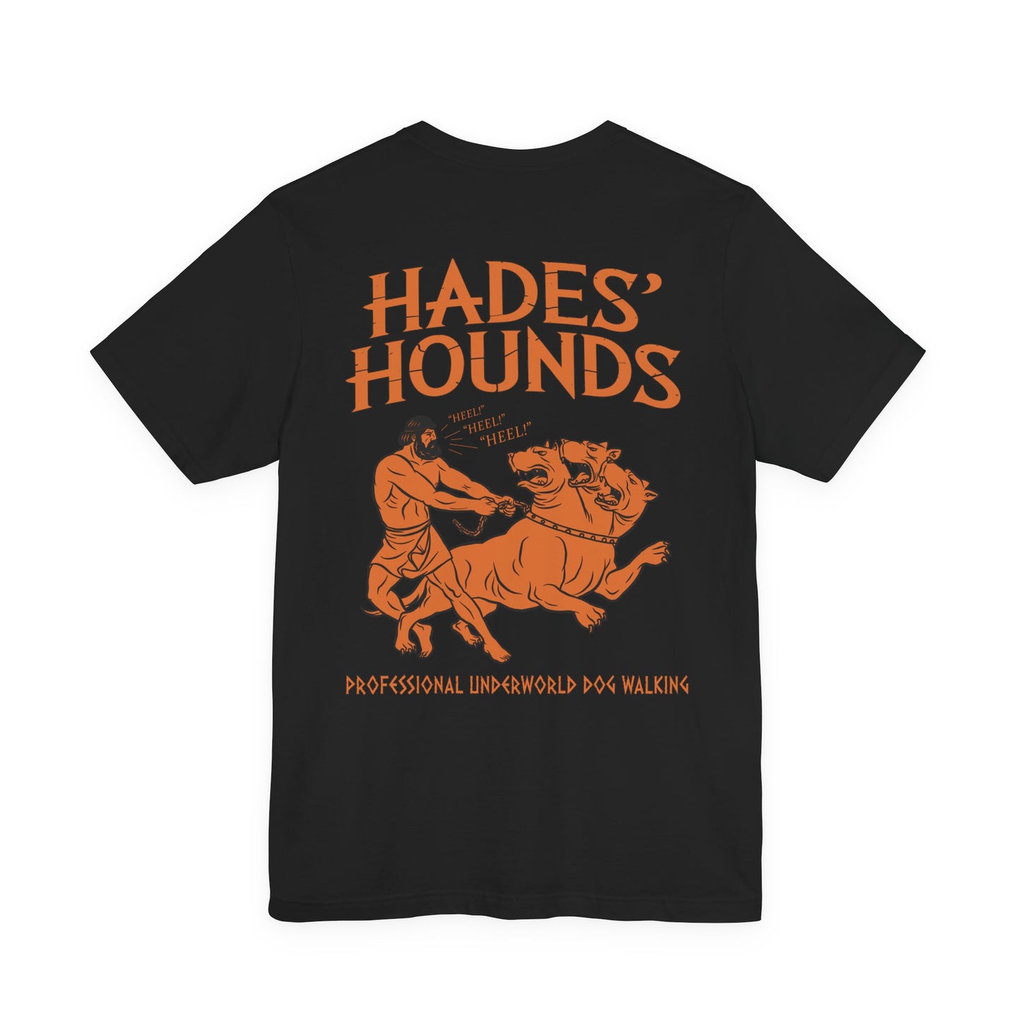 Hades' Hounds Dog Walking - Double Sided T-Shirt