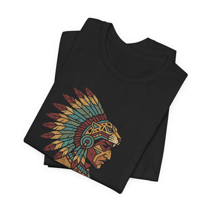 Jaguar Warrior Aztec Ocēlōtl T-Shirt