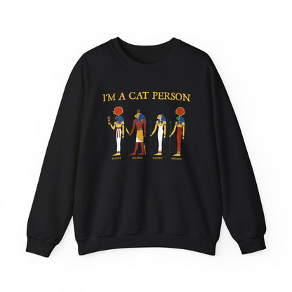 I'm a Cat Person Sweatshirt