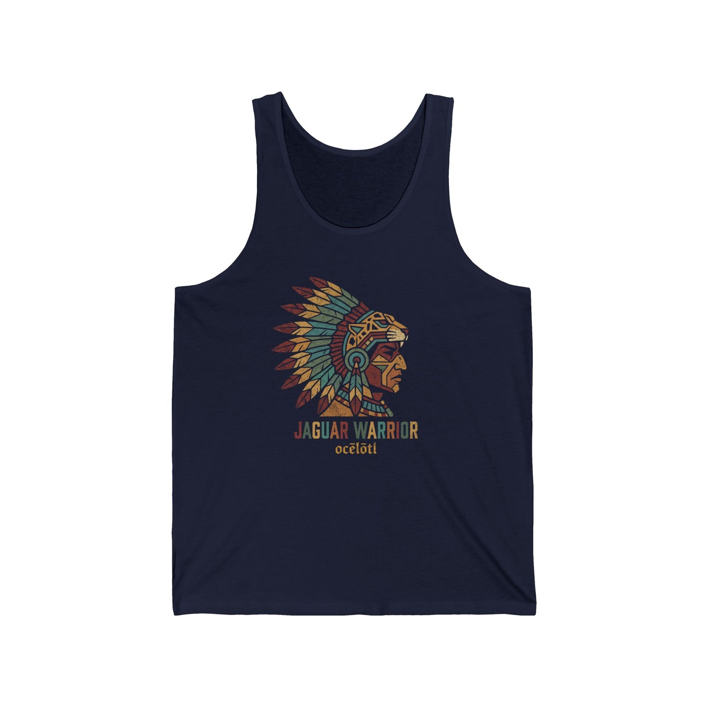 Jaguar Warrior Aztec Ocēlōtl Tank Top