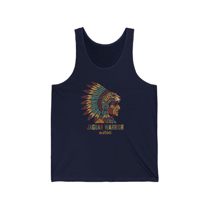 Jaguar Warrior Aztec Ocēlōtl Tank Top