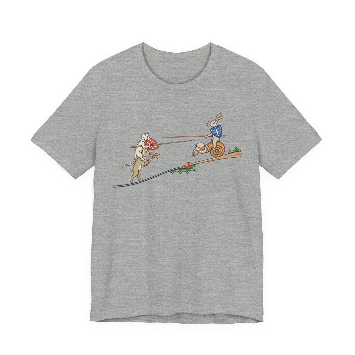 Athletic Heather / S Medieval Marginalia T-Shirt