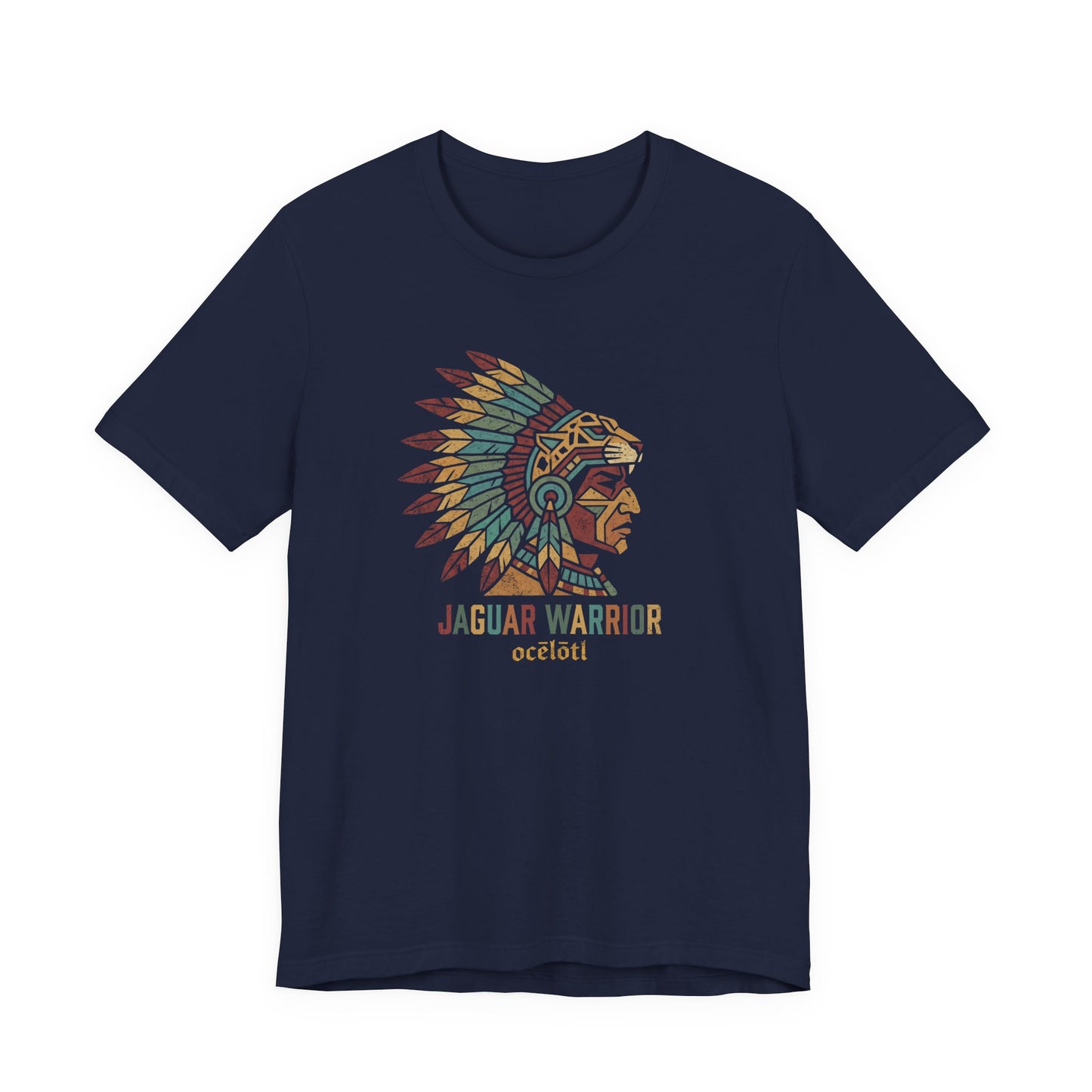 Jaguar Warrior Aztec Ocēlōtl T-Shirt