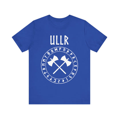 Ullr Norse God with Runes T-shirt