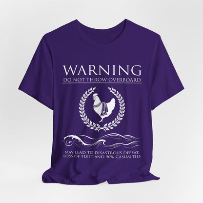 Sacred Chicken - Battle of Drepana 1st Punic War - Funny Roman History T-Shirt