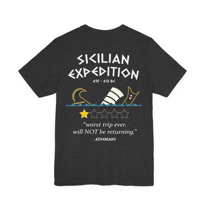 Athens Sicilian Expedition Double Sided T-Shirt