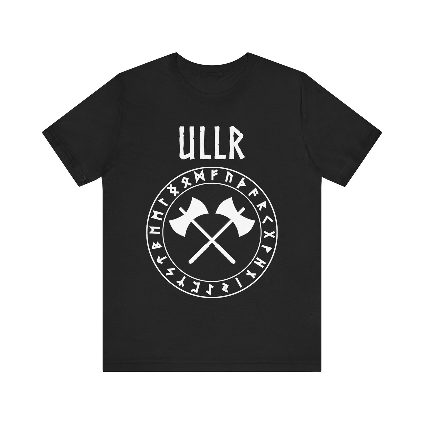 Ullr Norse God with Runes T-shirt