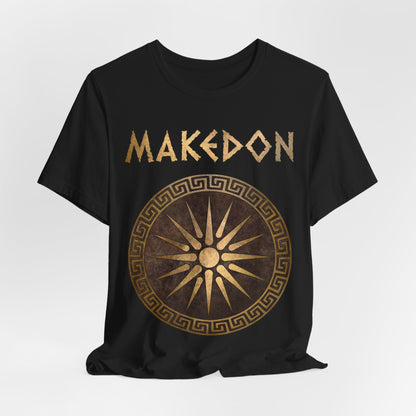 Ancient Makedon Shield Alexander the Great T-Shirt