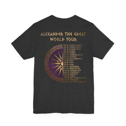 Alexander the Great World Tour v2 T-Shirt