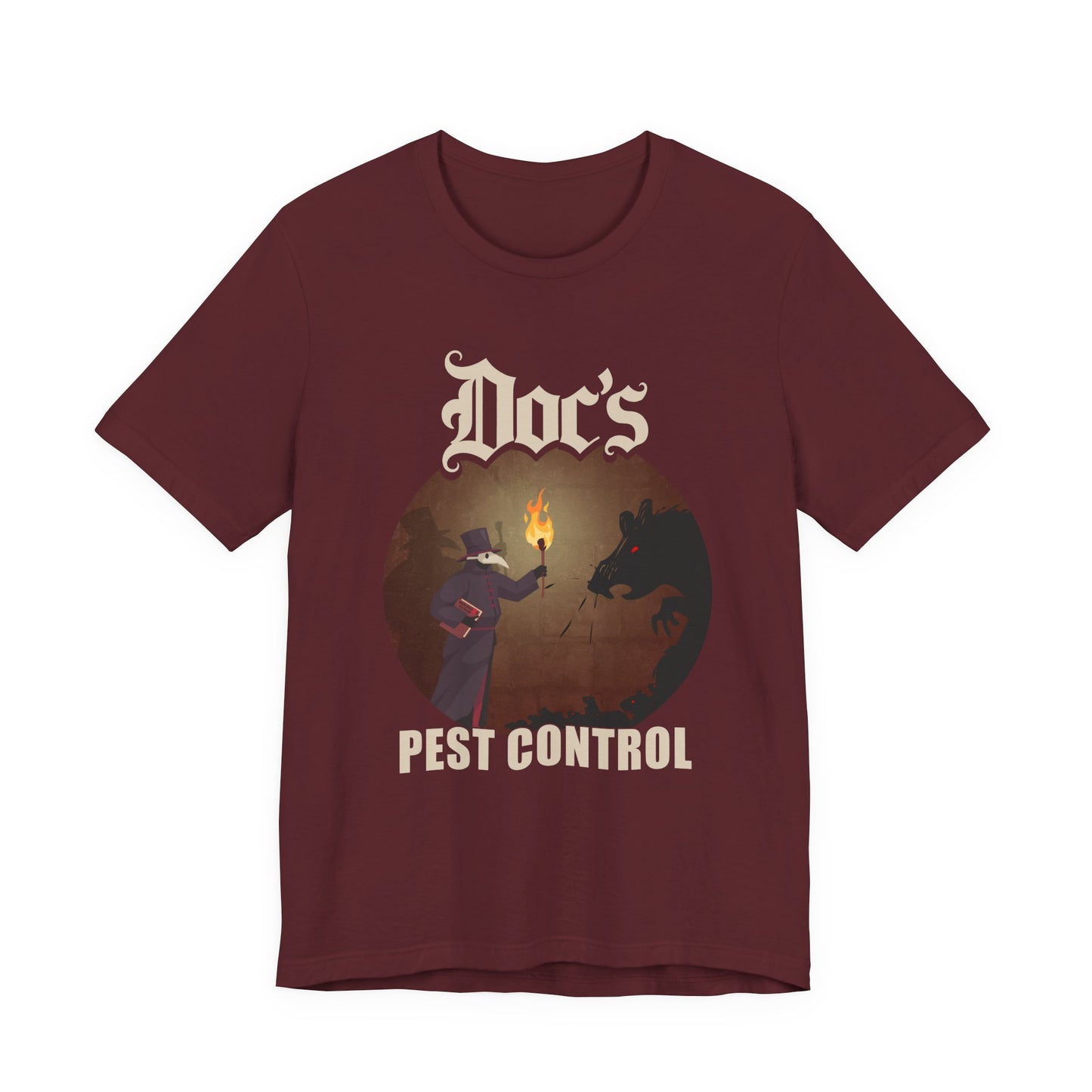 Doc's Pest Control - Black Death T-Shirt
