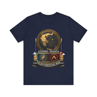 Peloponnesian War Athens vs Sparta T-Shirt