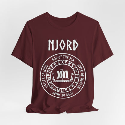 Njord Norse God of the Sea T-Shirt