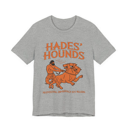 Hades' Hounds Dog Walking - Funny Greek Mythology T-Shirt
