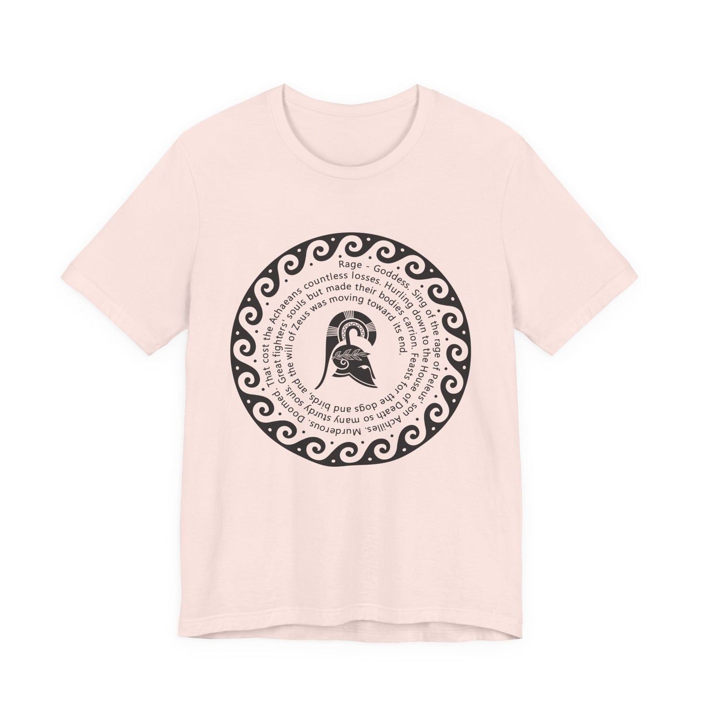 The Iliad Rage of Achilles T-Shirt