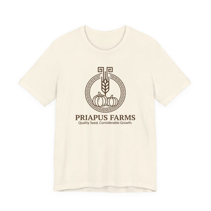 Natural / S Priapus Farms T-Shirt