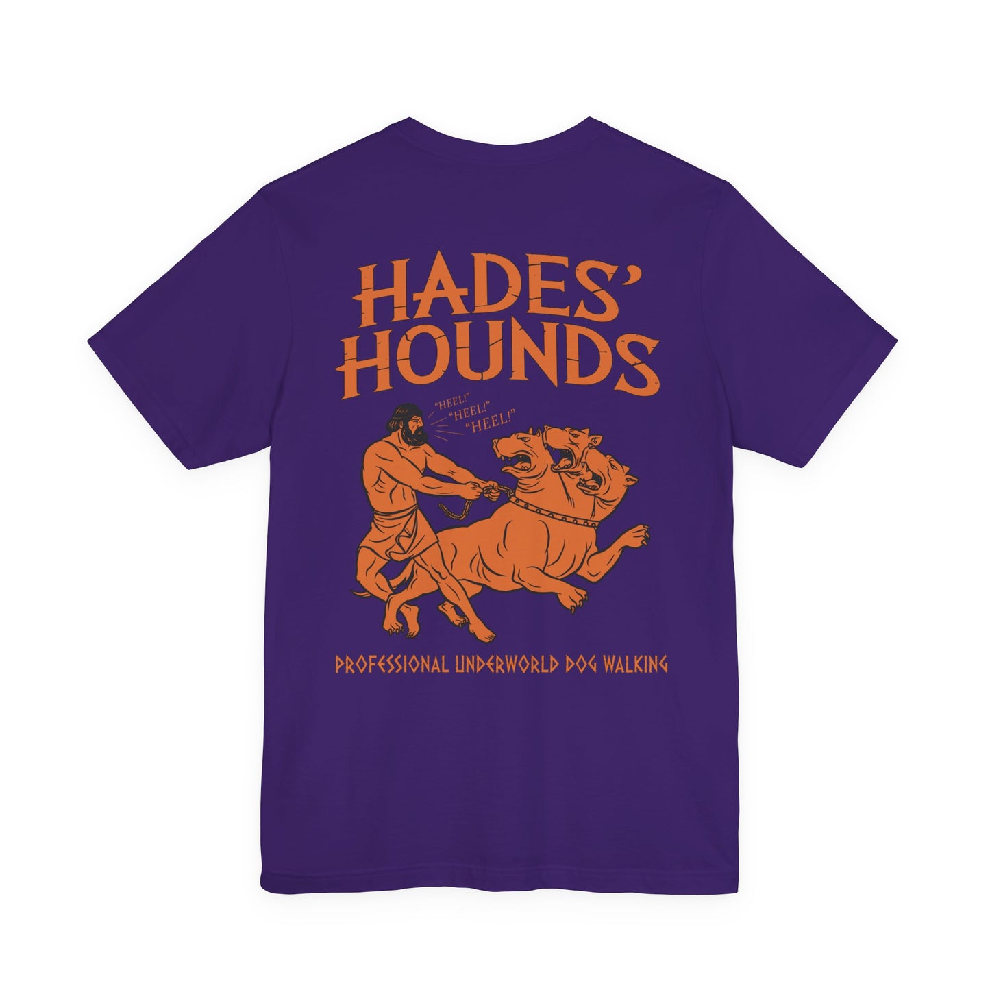 Hades' Hounds Dog Walking - Double Sided T-Shirt