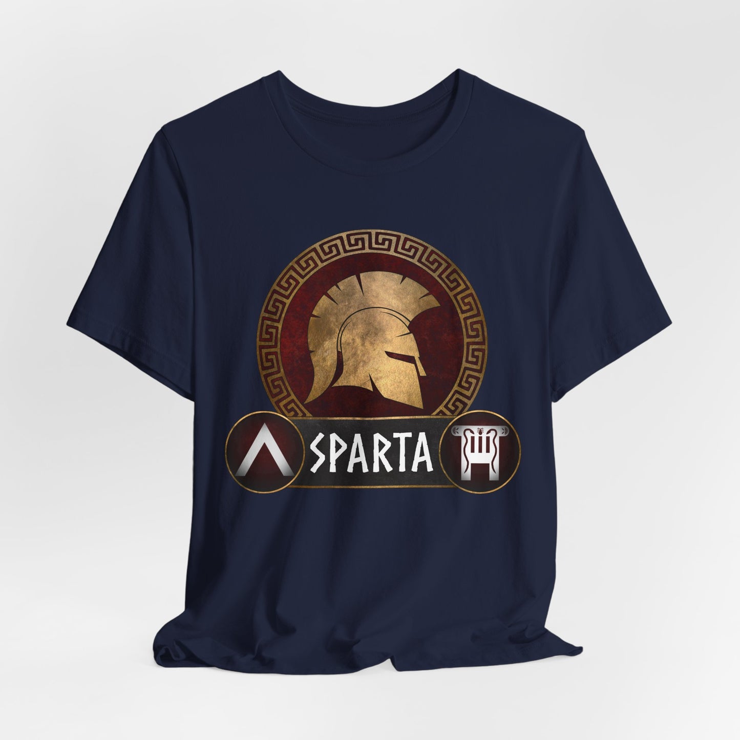 Sparta - Spartan Helmet and Shields T-Shirt