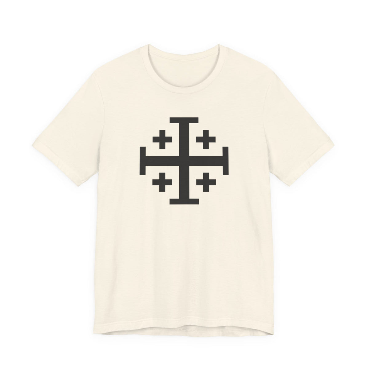 Natural / S Jerusalem Cross T-Shirt