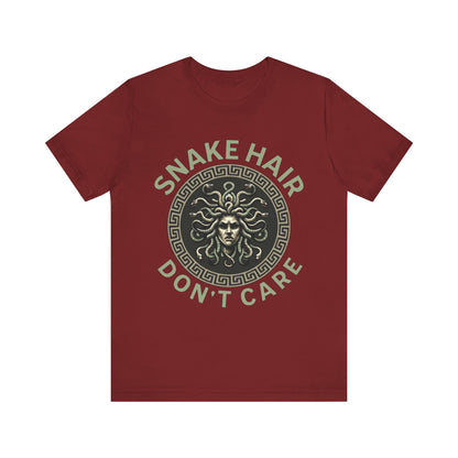 Snake Hair Don't Care Medusa T-Shirt