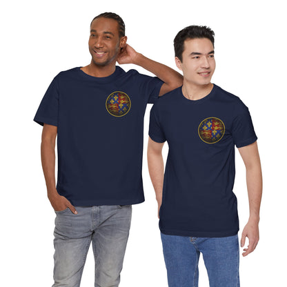 Hundred Years War Battles - Double Sided T-Shirt
