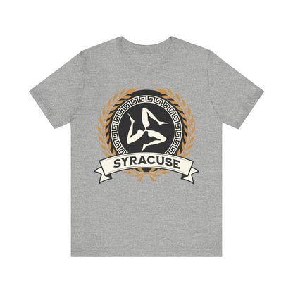 Syracuse Ancient Greek City-State - Polis of Syracuse Symbol - Syracusan History - T-shirt