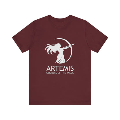 Artemis Goddess of the Wilds - Greek Mythology T-Shirt