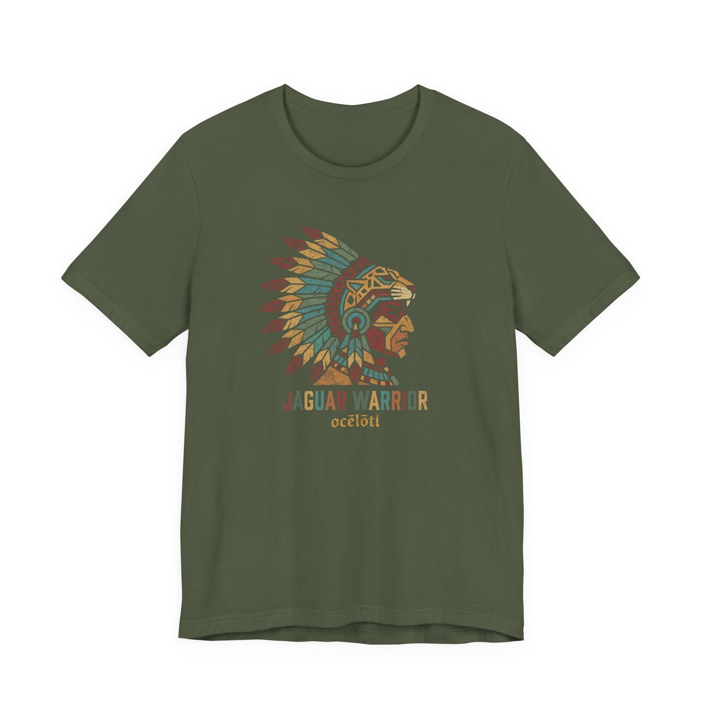 Jaguar Warrior Aztec Ocēlōtl T-Shirt