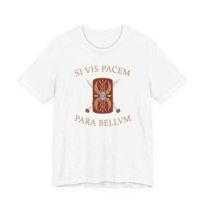 White / S Si Vis Pacem Para Bellum T-Shirt