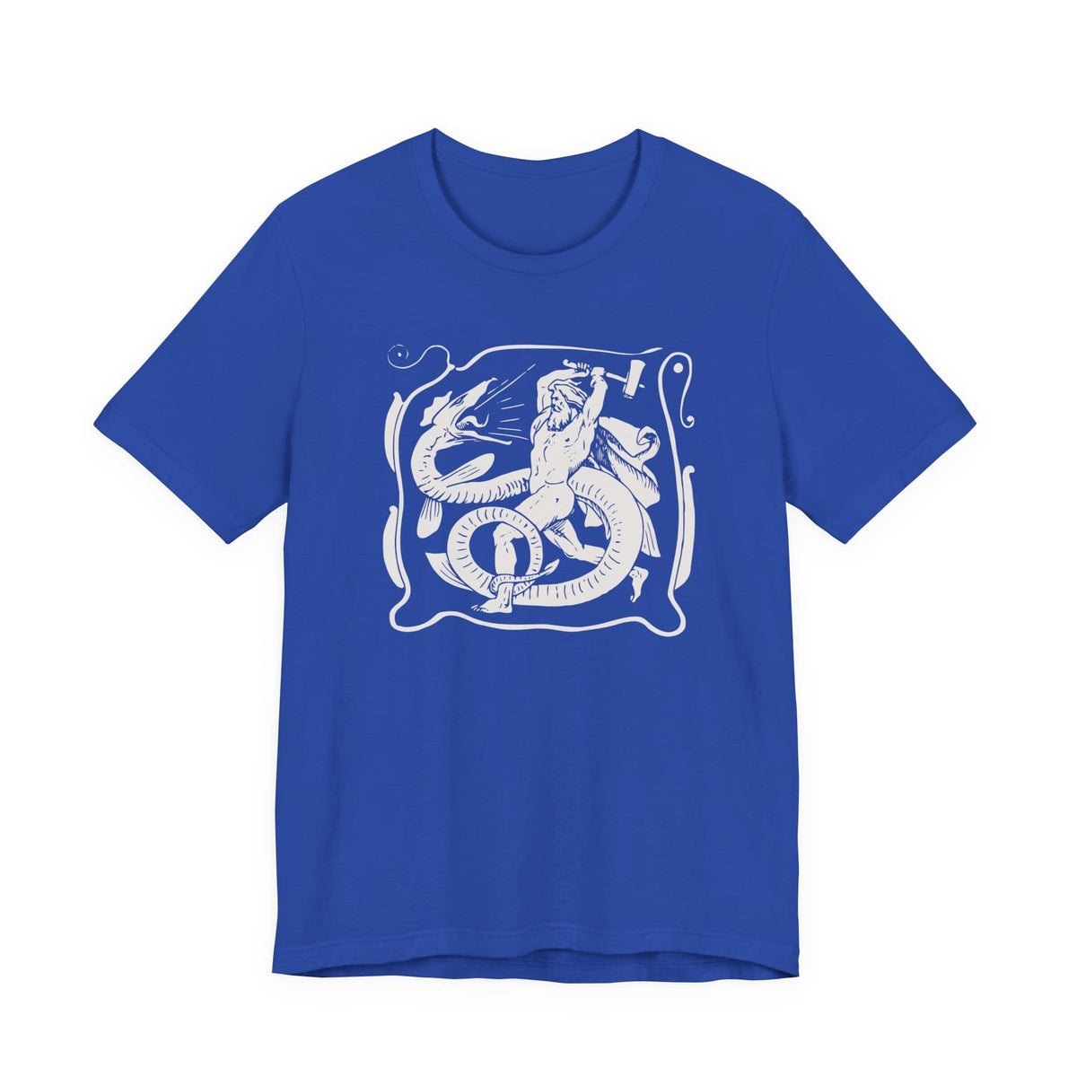 True Royal / S Thor vs Jormungandr Ragnarok T-Shirt
